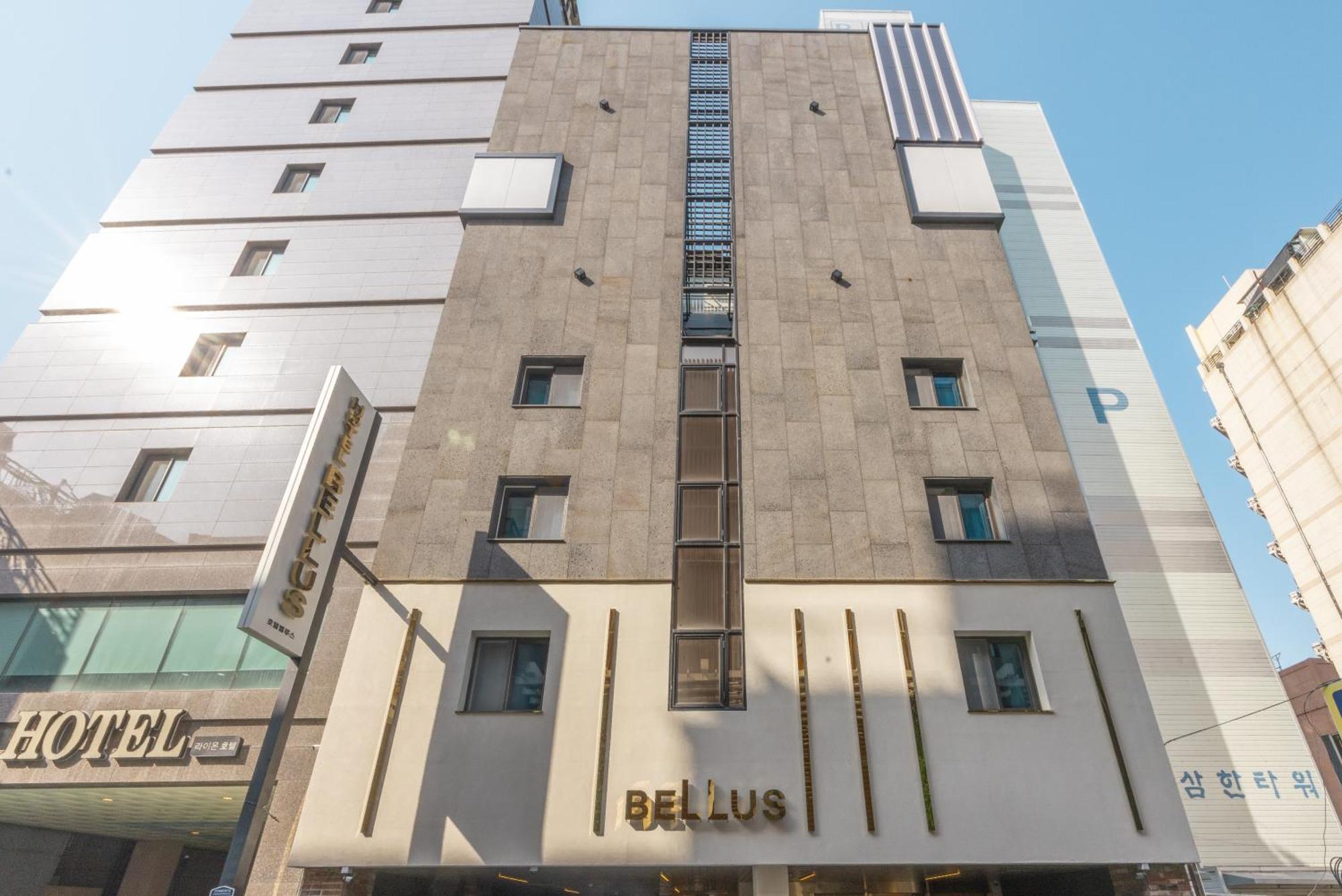Hotel Bellus Busan Bagian luar foto